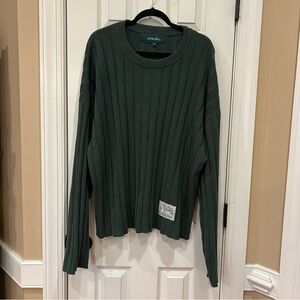 Like New Not Yet Home Ribbed Sweater Green Men’s XXL